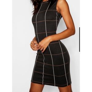 Tall Check Mini Dress